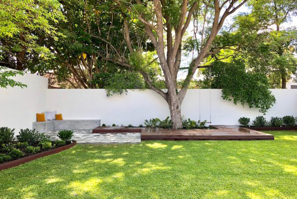 Tree trimming project by Juan's Gardening Service